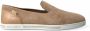 Dolce & Gabbana Beige Suede Caiman Loafers Schoenen Beige Heren - Thumbnail 1