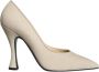 Dolce & Gabbana Beige Suède Hoge Hakken Pumps Beige Dames - Thumbnail 1