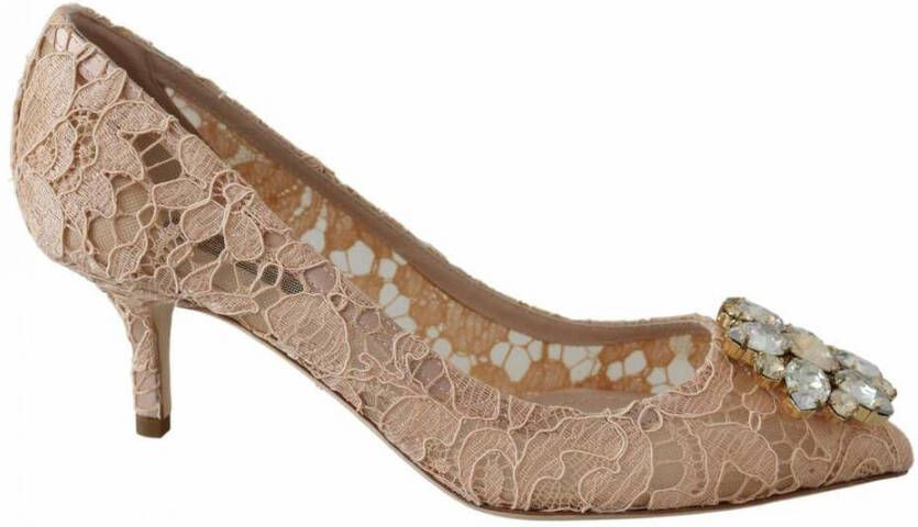 Dolce & Gabbana Bellucci Pumps Shoes Roze Dames