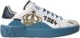 Dolce & Gabbana Gedrukte Portofino Lage Sneakers White Heren - Thumbnail 8