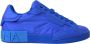 Dolce & Gabbana Blauw Leren Lage Top Sneakers Schoenen Blue Dames - Thumbnail 1