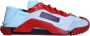 Dolce & Gabbana Blauw Rood NS1 Lage Top Sneakers Mannen Schoenen Red Heren - Thumbnail 7