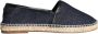 Dolce & Gabbana Blauwe Denim Leren Espadrilles Schoenen Blue - Thumbnail 1