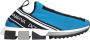 Dolce & Gabbana Blauwe Logo Lage Sneakers Blue Heren - Thumbnail 1