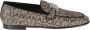 Dolce & Gabbana Bruine Loafers met Handtekening Monogram Brown Heren - Thumbnail 1