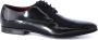 Dolce & Gabbana Zwarte Leren Gouden Formele Schoenen Black Heren - Thumbnail 1