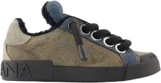 Dolce & Gabbana Canvas sneakers Blue Dames