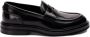 Dolce & Gabbana Casual Zwarte Mocassin met Metalen Logo Hak Black Dames - Thumbnail 1