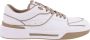 Dolce & Gabbana Contrasterende Leren Sneakers White Heren - Thumbnail 1