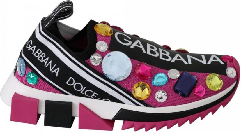 Dolce & Gabbana Crystal Sneakers