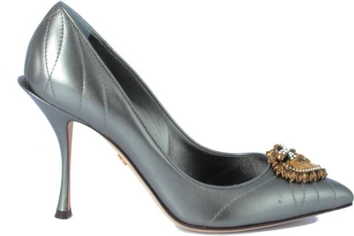 Dolce & Gabbana Devotion Hakken Schoenen Gray Dames