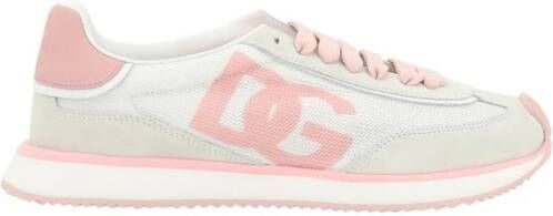 Dolce & Gabbana DG Cushion Leren Sneakers Multicolor Dames