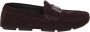 Dolce & Gabbana Ebony Suède Loafer Schoenen Brown Heren - Thumbnail 1