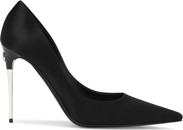 Dolce & Gabbana Elegante Decollete Schoenen voor Vrouwen Black Dames