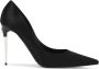 Dolce & Gabbana Elegante Zijde Blend Stiletto Hak Schoenen Black Dames - Thumbnail 21