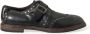 Dolce & Gabbana Elegante Monniksband Kalfsleren Schoenen Black Heren - Thumbnail 2