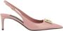 Dolce & Gabbana Elegante Patentleren Slingback Pumps Pink Dames - Thumbnail 1