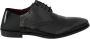 Dolce & Gabbana Elegante Zwarte Leren Derby Schoenen Black Heren - Thumbnail 2