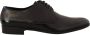 Dolce & Gabbana Elegante Zwarte Leren Derby Schoenen Black Heren - Thumbnail 2