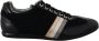 Dolce & Gabbana Elegante Zwarte Leren Sneakers Black Heren - Thumbnail 1