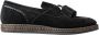 Dolce & Gabbana Zwarte Suède Leren Casual Espadrilles Schoenen Black Heren - Thumbnail 2