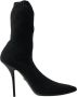 Dolce & Gabbana Zwarte Stiletto Hak Mid Kalf Dameslaarzen Black Dames - Thumbnail 6