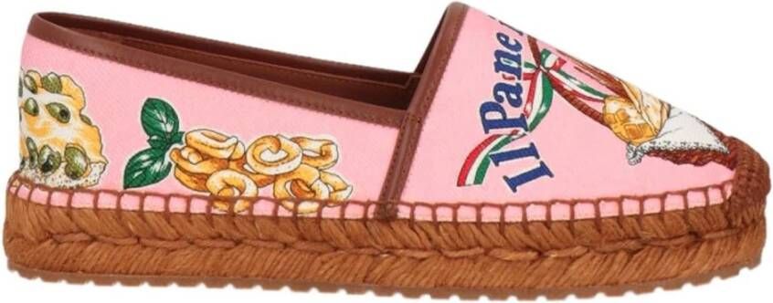 Dolce & Gabbana Espadrilles Pink Heren