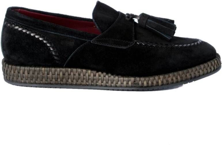 Dolce & Gabbana Fluwelen Loafers voor Heren Black Heren