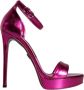 Dolce & Gabbana Fuchsia Keira Hakken Sandalen Purple Dames - Thumbnail 1