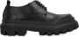 Dolce & Gabbana Geborsteld kalfsleer Derby stijl schoenen Black Heren - Thumbnail 1