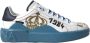 Dolce & Gabbana Gedrukte Portofino Lage Sneakers White Heren - Thumbnail 1