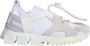 Dolce & Gabbana Gegroefde Zool Trekking Sneakers White Dames - Thumbnail 1