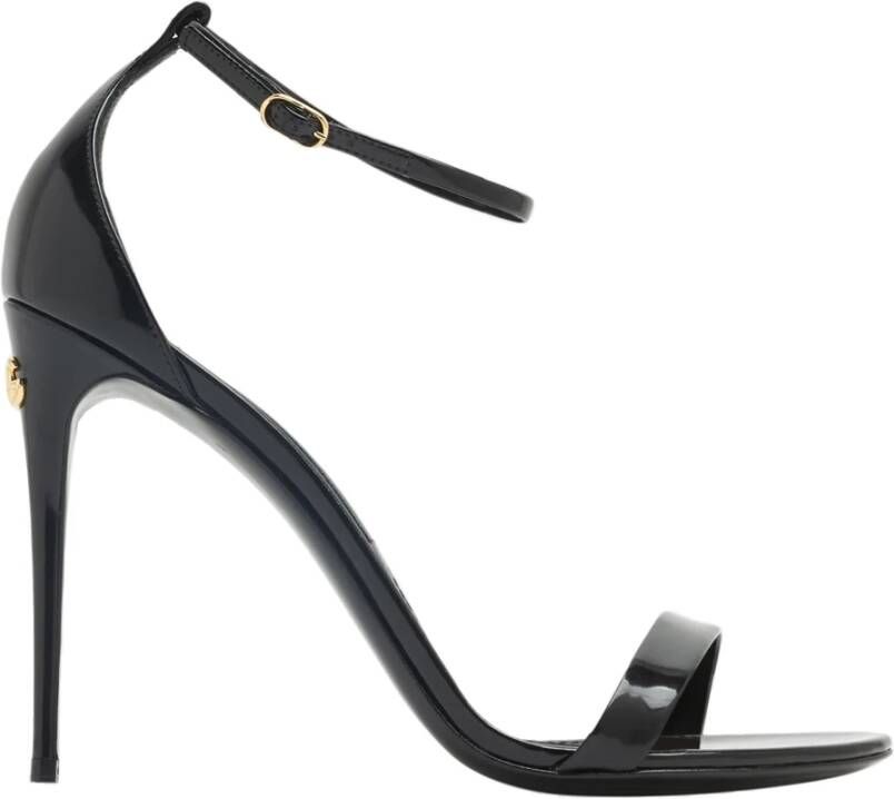 Dolce & Gabbana Sandalen met hoge hakken Zwart Dames