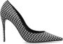 Dolce & Gabbana Stiletto Pumps met Houndstooth Patroon Black Dames - Thumbnail 1