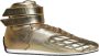 Dolce & Gabbana Gouden Leren High Top Schoenen Yellow Heren - Thumbnail 1