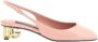 Dolce & Gabbana Moderne leren slingback-pumps Pink Dames - Thumbnail 9