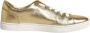 Dolce & Gabbana Gouden Metallic Logo Sneakers met Rubberen Zool Yellow Heren - Thumbnail 1