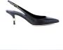 Dolce & Gabbana Hakken Slingback Sandalen voor Dames Black Dames - Thumbnail 1