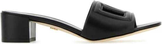 Dolce & Gabbana Heeled Mules Zwart Dames