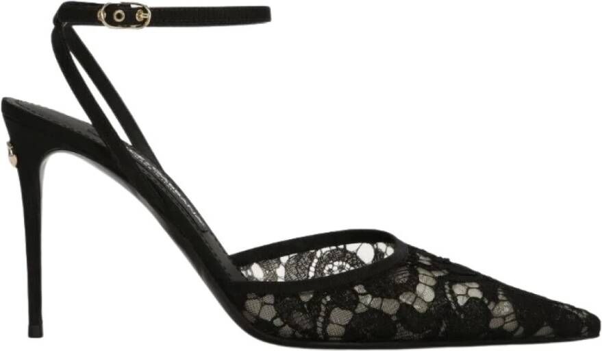 Dolce & Gabbana Heeled Mules Zwart Dames