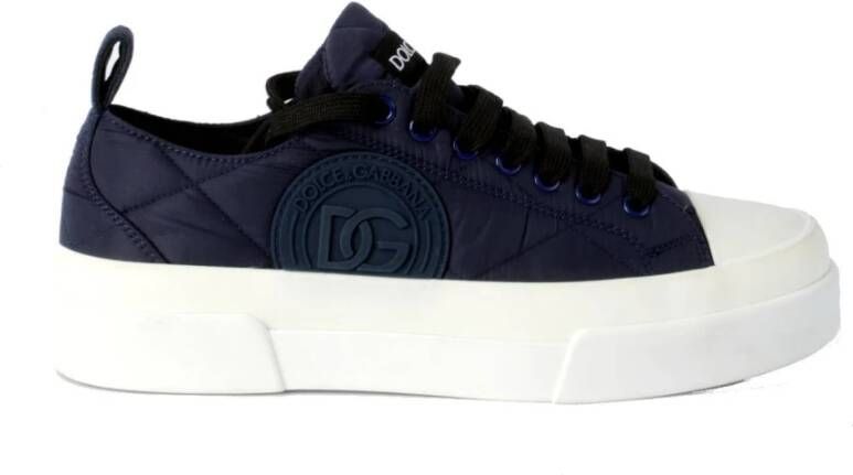 Dolce & Gabbana Heren Lage Sneakers Blue Heren