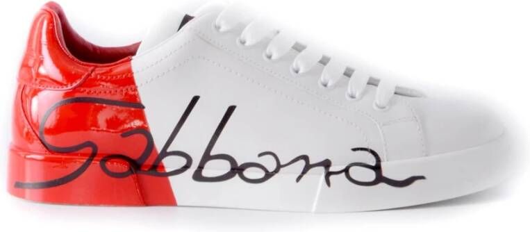 Dolce & Gabbana Heren Mode Sneakers White Heren