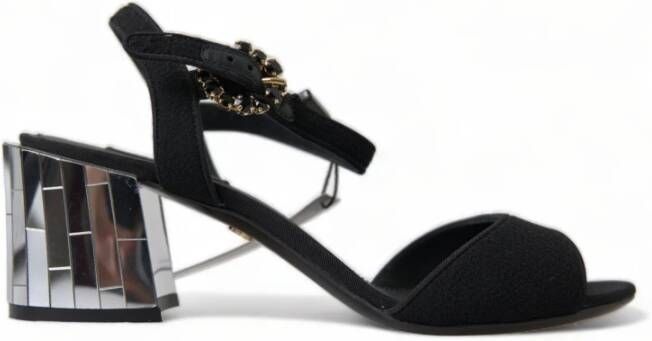 Dolce & Gabbana High Heel Sandals Black Dames