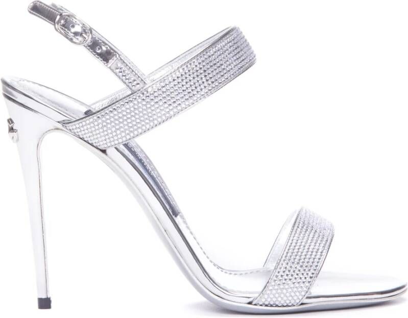 Dolce & Gabbana High Heel Sandals Grijs Dames