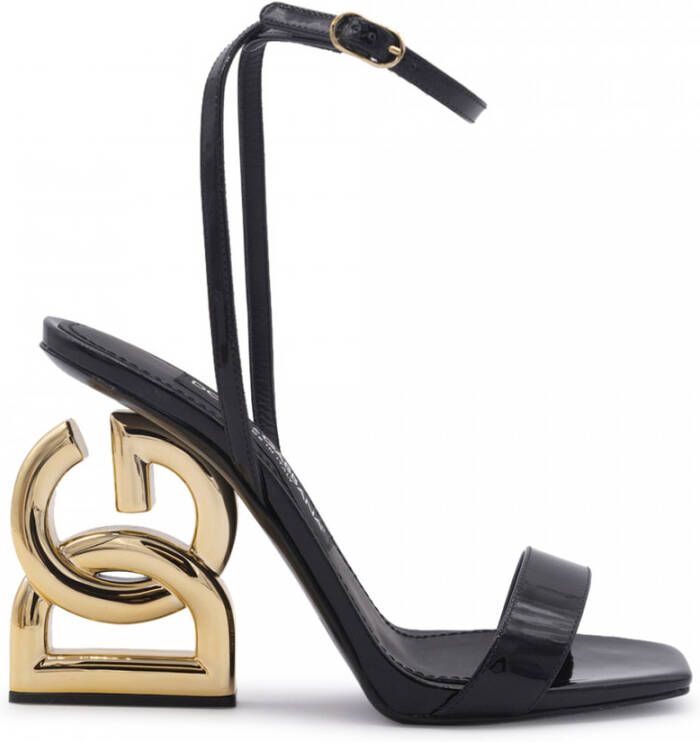 Dolce & Gabbana Hoge sandalen met hak 'Keira' Zwart Dames