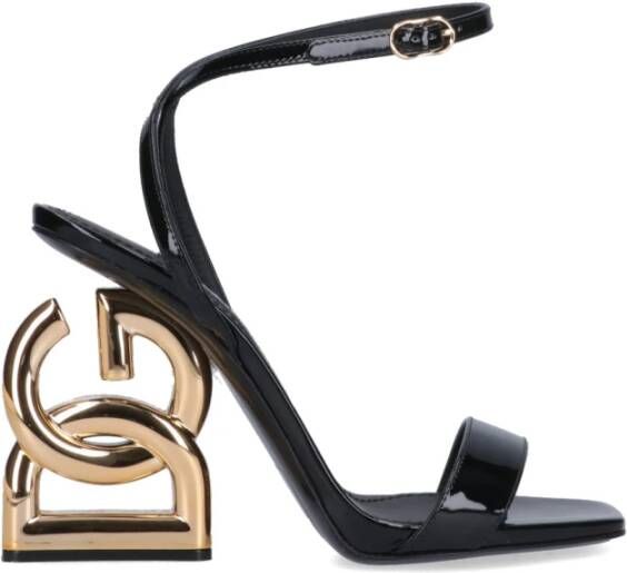 Dolce & Gabbana Hoge sandalen met hak 'Keira' Zwart Dames