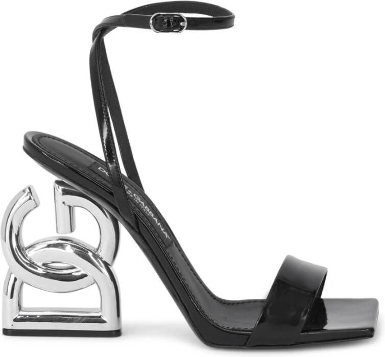 Dolce&Gabbana Pumps & high heels Sandals With Decorative Heel in zwart