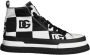 Dolce & Gabbana Hoge Top Geruite Sneakers Schoenen Black Heren - Thumbnail 1