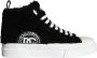 Dolce & Gabbana Hoge Top Sneaker Schoenen Zwart Wit Black Heren - Thumbnail 1