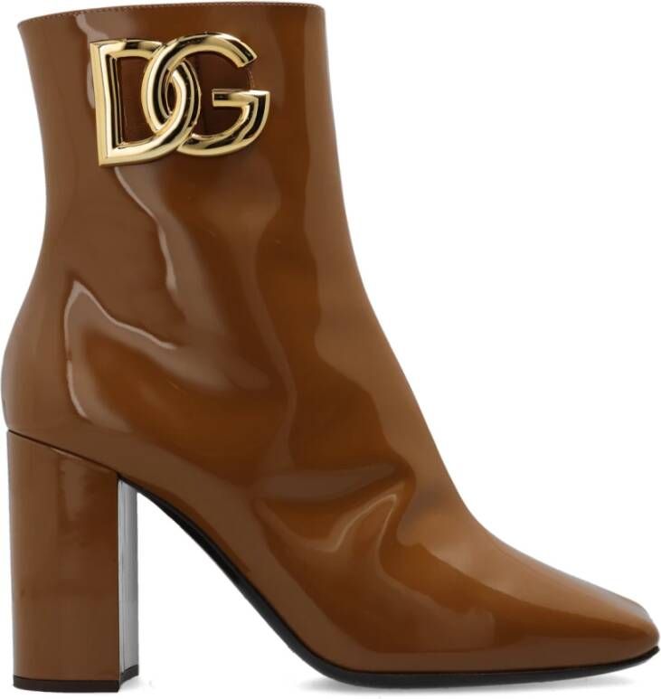 Dolce & Gabbana Bruine Dolce Gabbana Laarzen Brown Dames